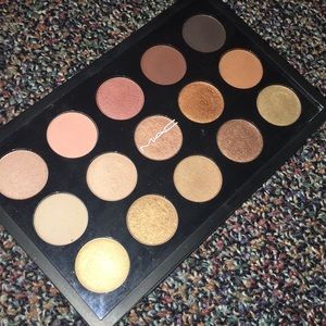 MAC EYE SHADOW x 15 / WARM NEUTRAL PALETTE